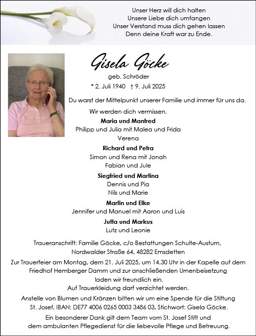 Gisela Göcke