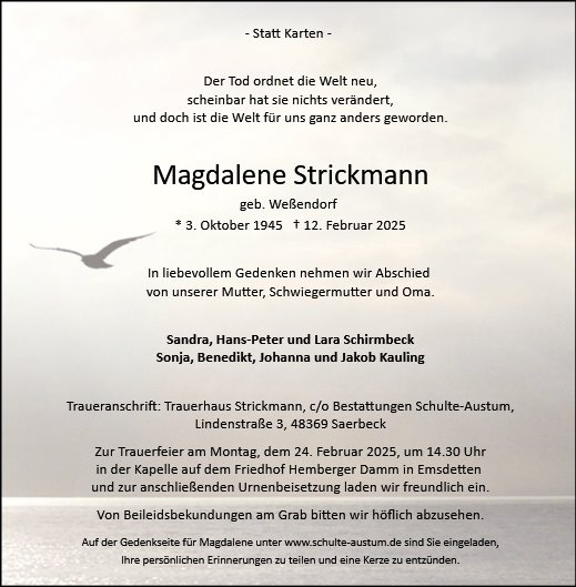 Magdalene Strickmann