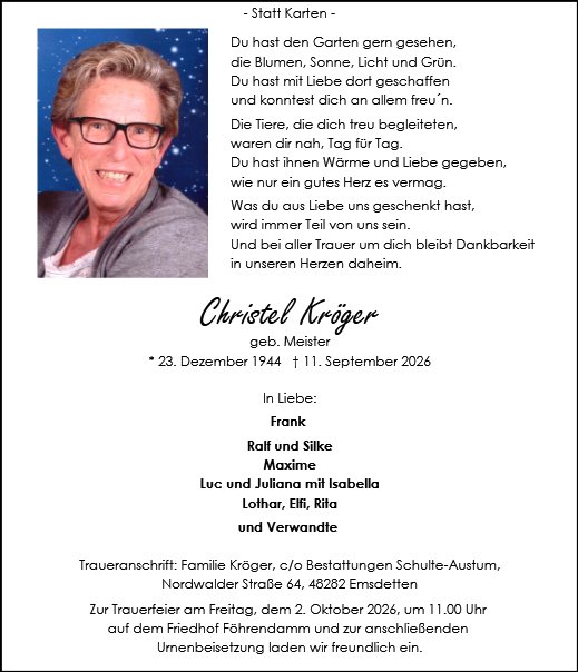 Christel Kröger