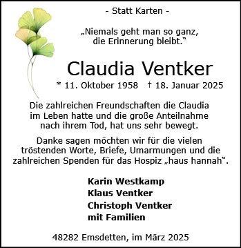 Claudia Ventker