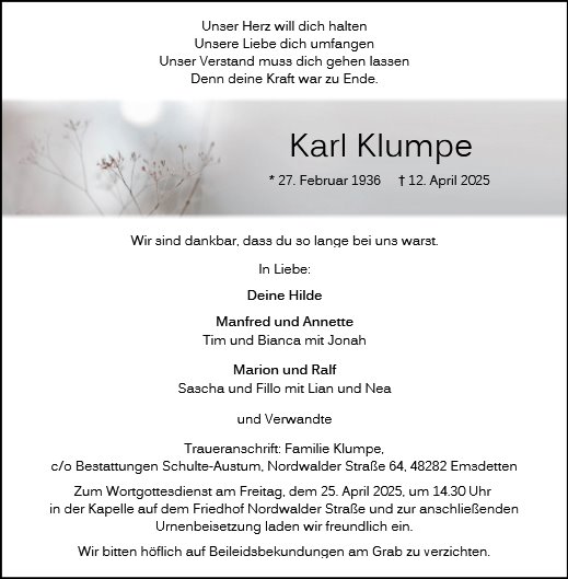 Karl Klumpe