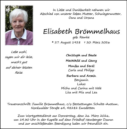 Elisabeth Brömmelhaus