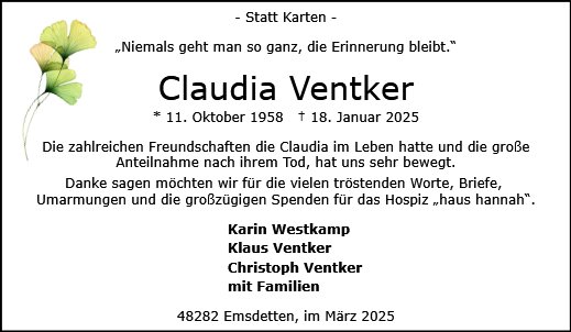 Claudia Ventker