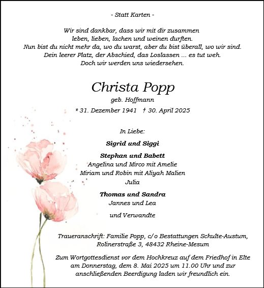 Christa Popp