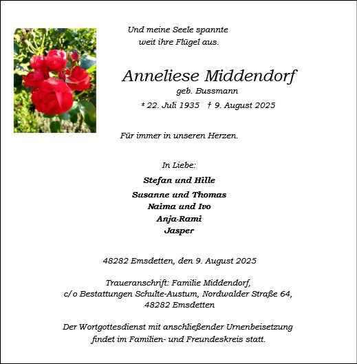 Anneliese Middendorf
